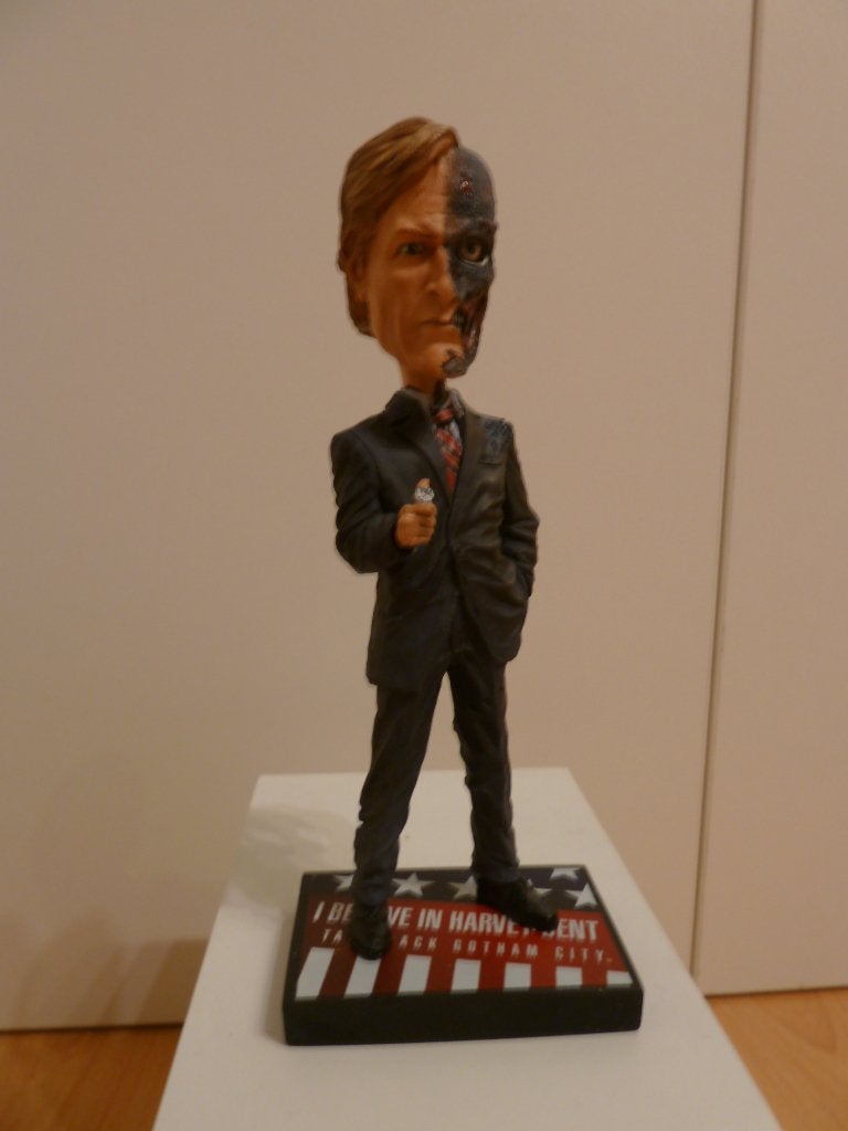 Headknockers Two-Face/ Harvey Dent, Verzamelen, Ophalen of Verzenden, Zo goed als nieuw, Film, Beeldje, Replica of Model