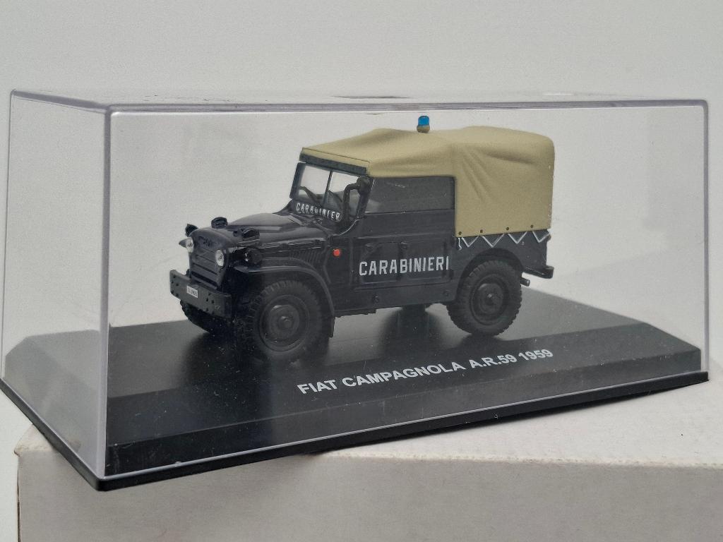 Fiat Campagnola (1959) Carabinieri - 1/43, Envoi, Comme neuf, Voiture, Autres marques