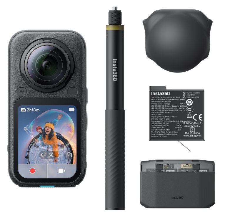 [Gereserveerd] - Insta360 X6 Essentials Bundle Zwart, Ophalen of Verzenden, Nieuw, Overige merken