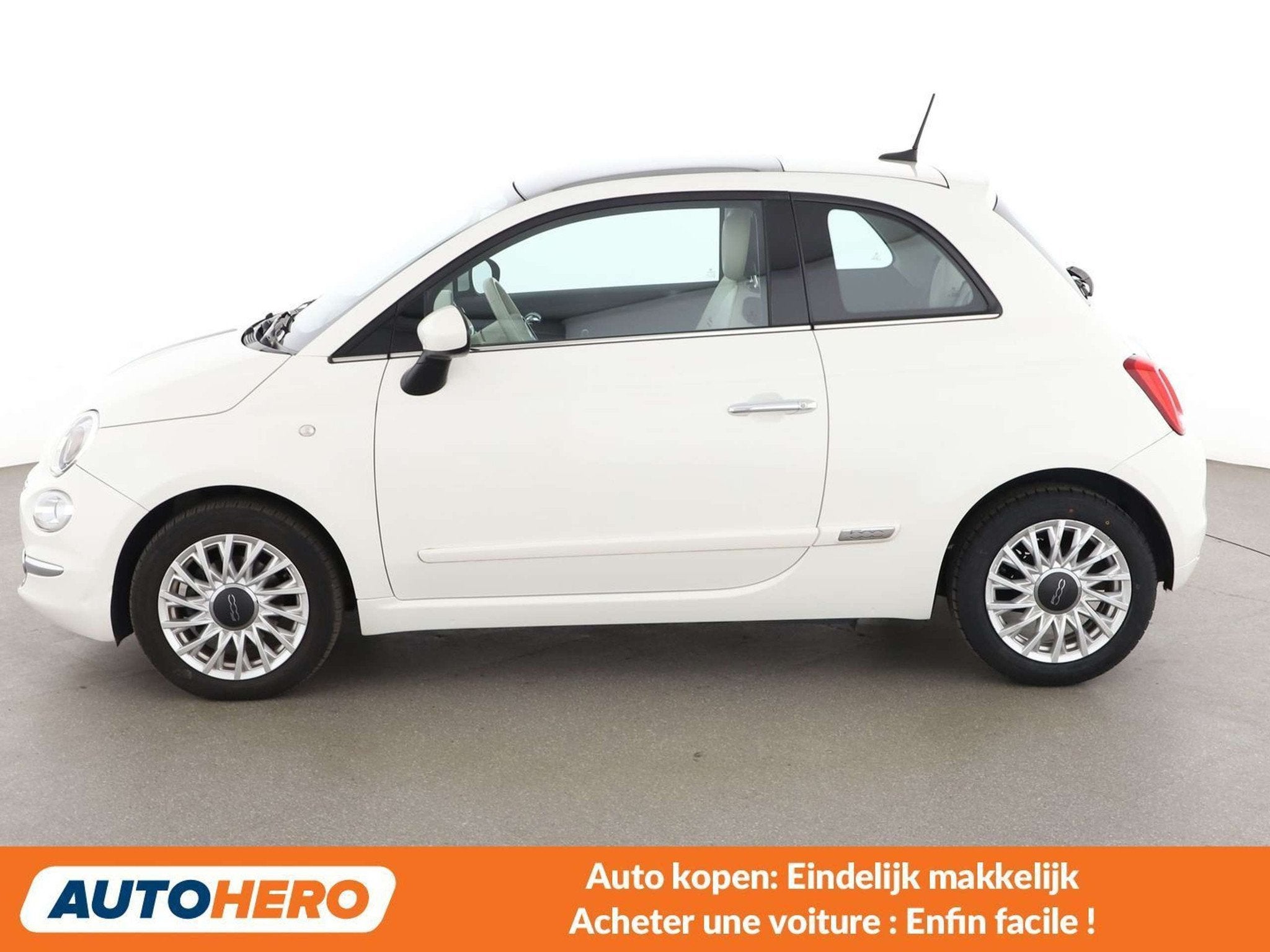 Fiat 500 1.2 Lounge (bj 2015), Auto's, Fiat, Voorwielaandrijving, 4 zetels, Stof, Gebruikt