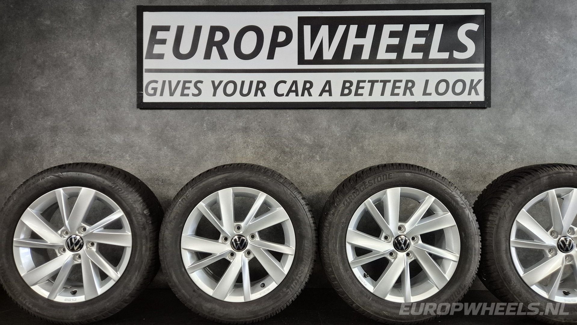 16 inch VW Gavia velgen Golf 5 6 7 8 winterbanden, Auto-onderdelen, Banden en Velgen, Gebruikt, -, Banden en Velgen, -