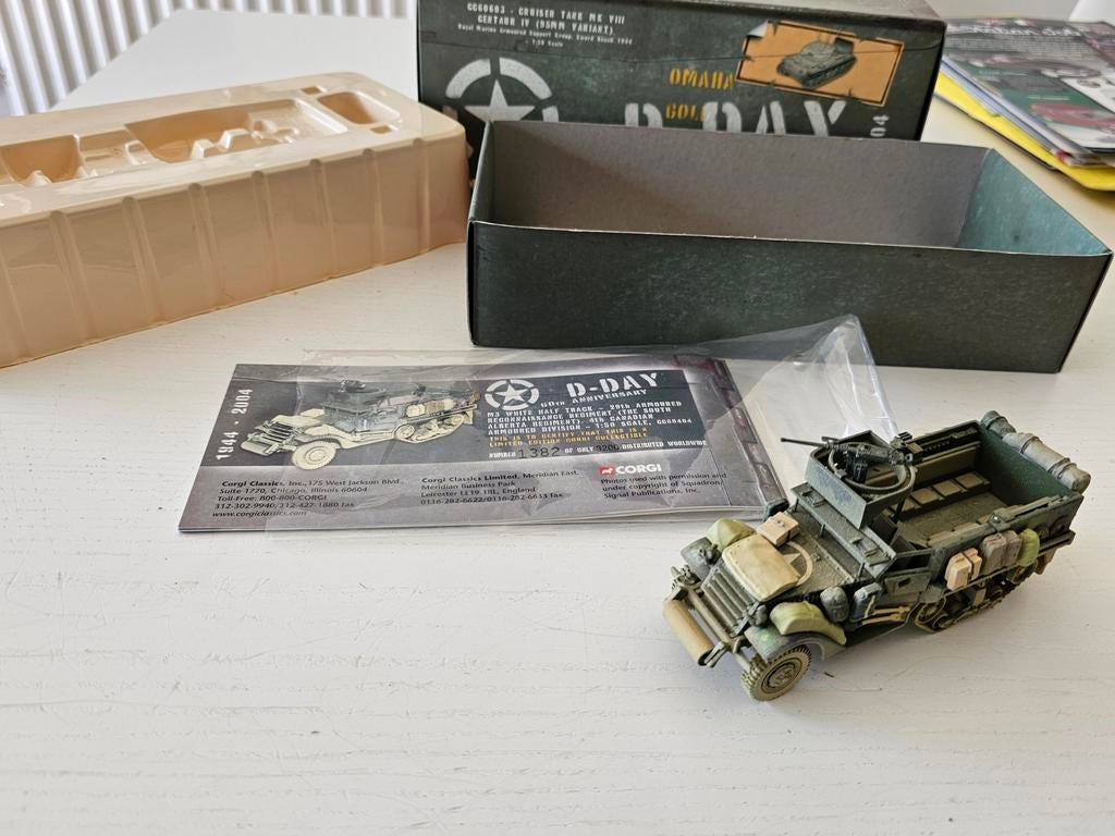Corgi 1:50 schaalmodel van de Cruiser Tank Mk VIII Centaur I, Ophalen of Verzenden