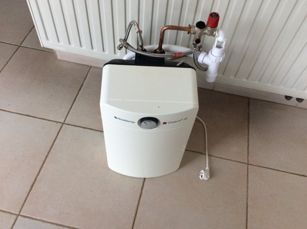Daalderop close-in met alle toebehoren, Doe-het-zelf en Bouw, Terugslagbeveiliging (TTB), Zo goed als nieuw, Minder dan 20 liter