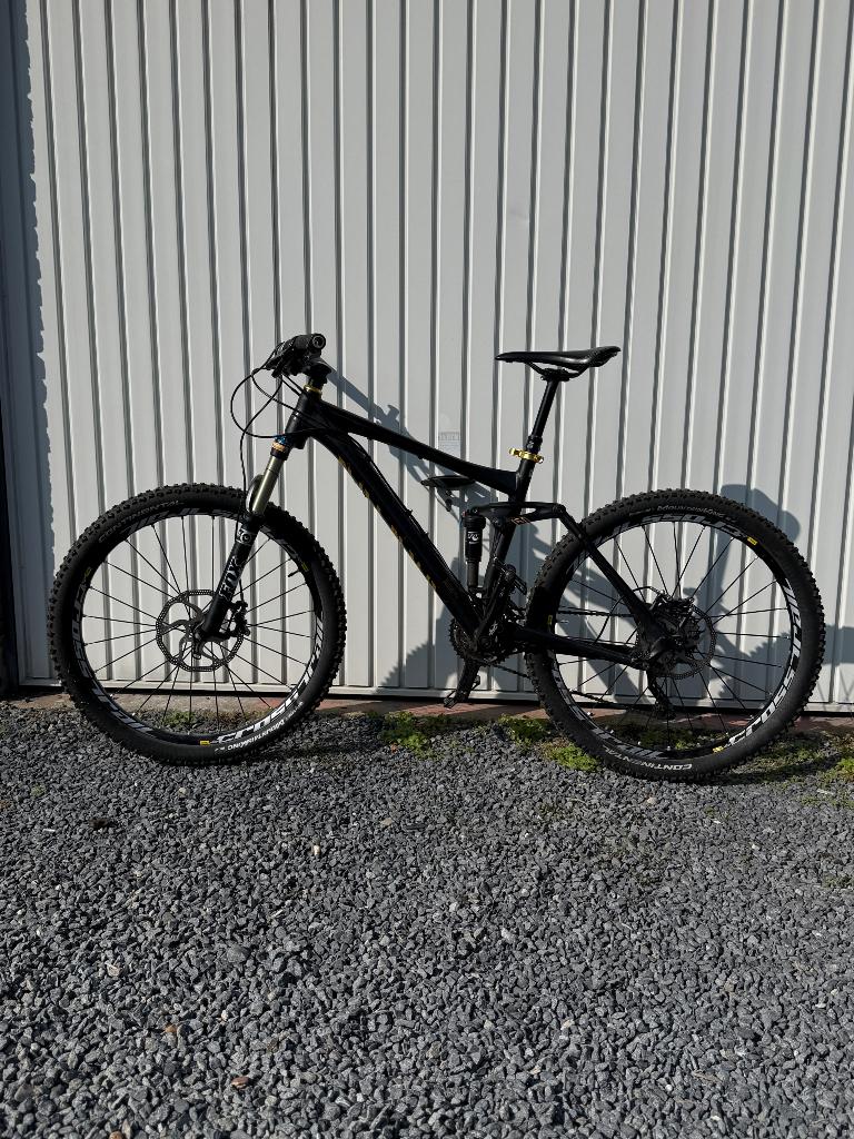 Canyon Nerve AL+ 8.0 - Noir - S - VTT à suspension intégrale, Autres marques, 45 à 49 cm, Comme neuf, Enlèvement