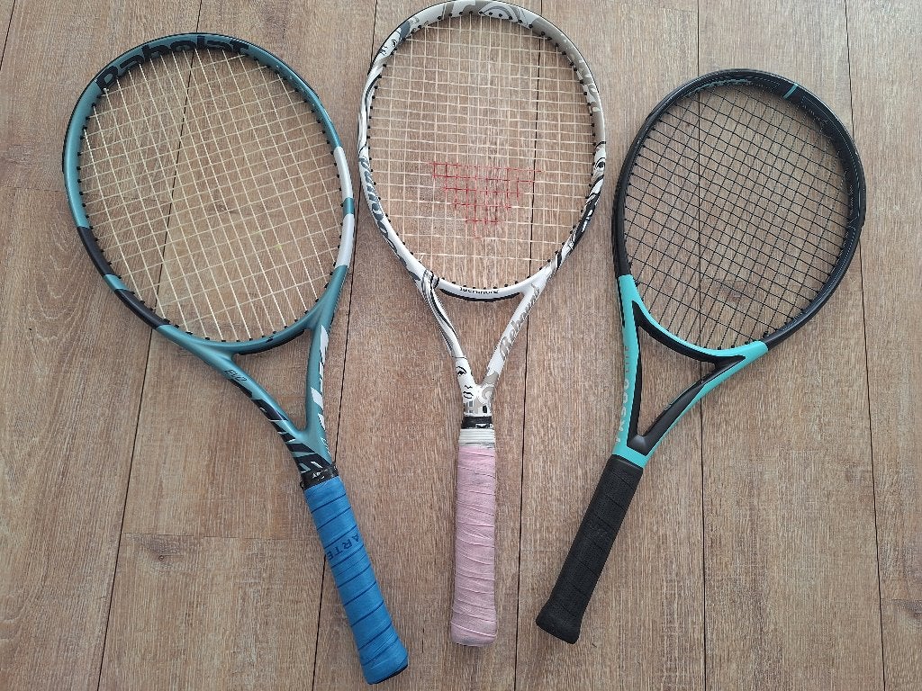 3 x tennis racket babolat artengo technifibre, Enlèvement, Utilisé, Sac, Babolat