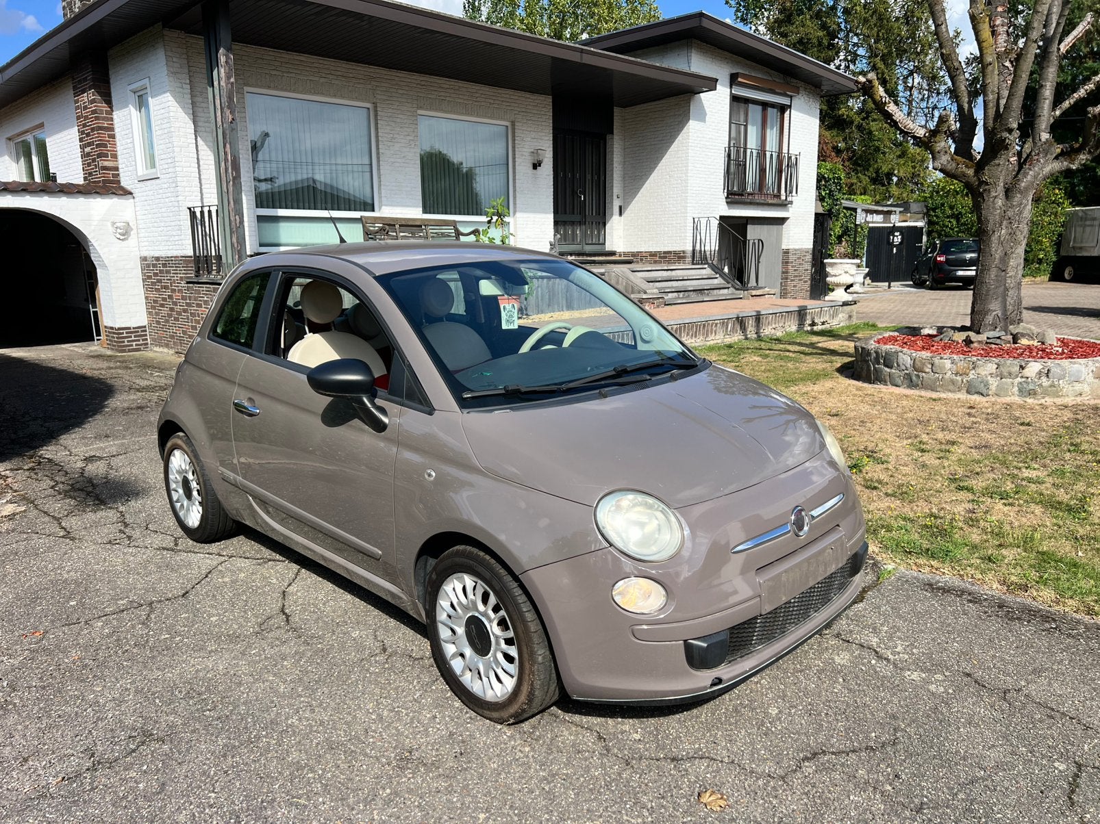 Fiat 500 1.2benzine airco gekeurd, Auto's, Fiat, Handgeschakeld, Particulier, Electronic Stability Program (ESP), 3 deurs