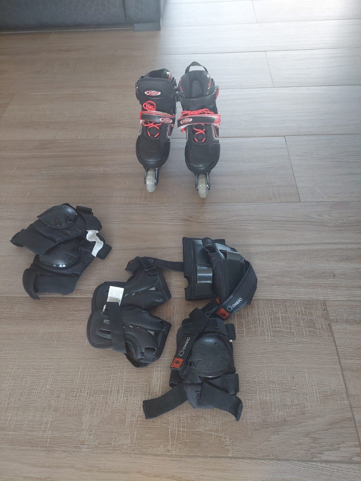 Patins à roulettes Optimo tailles 36 à 39, Autres marques, Réglable, Comme neuf, Enfants