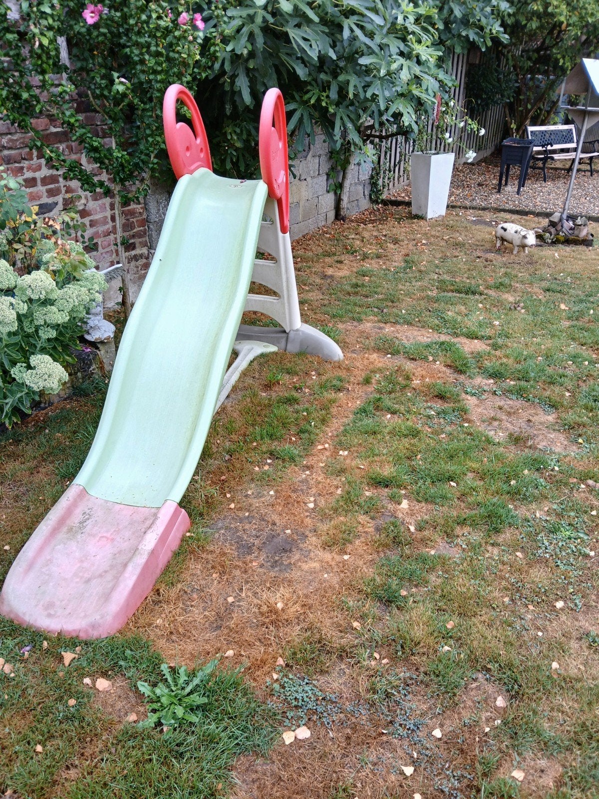 kinder glijbaan met water aanslijting, Ophalen, Glijbaan