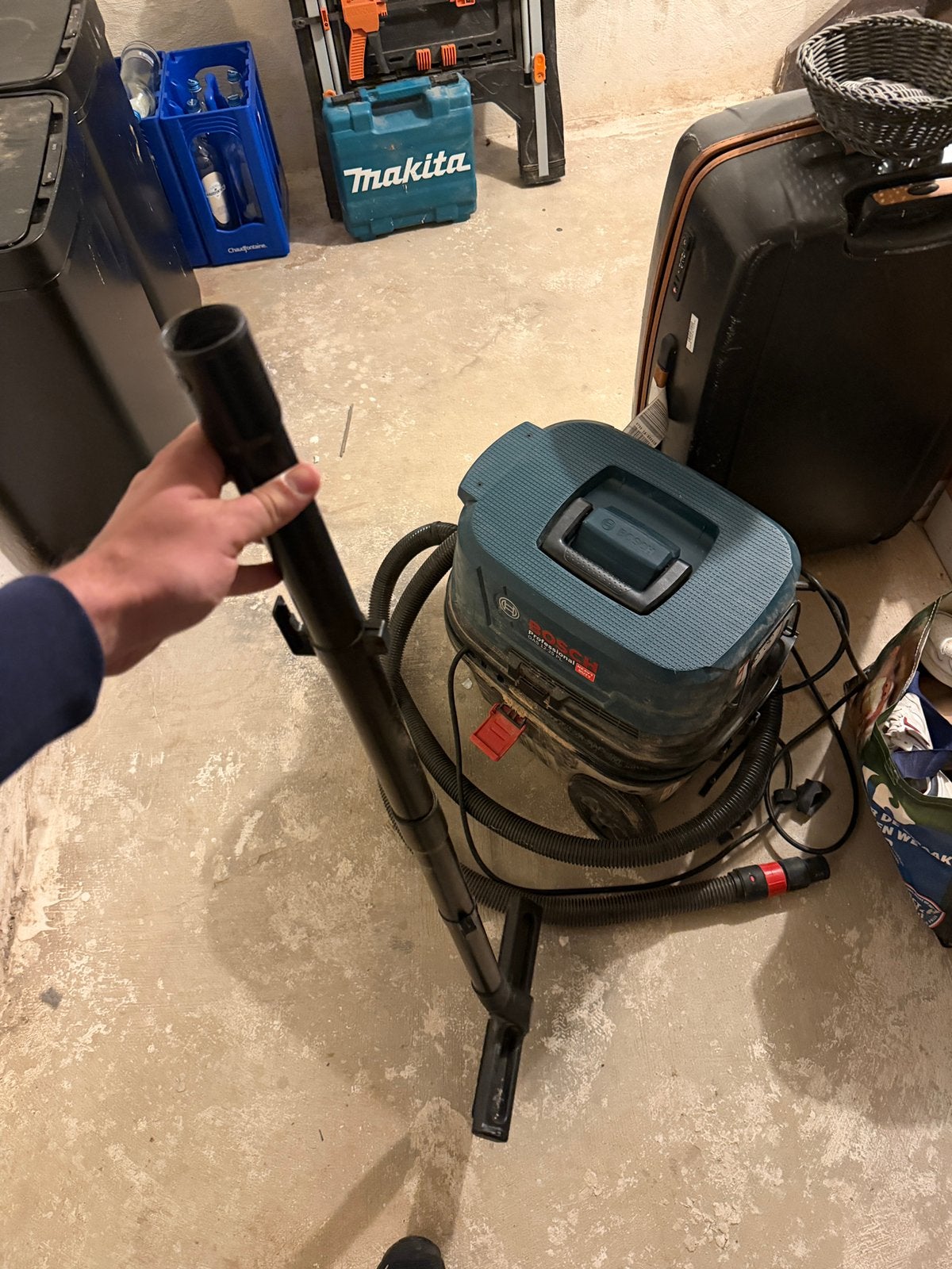 Bosch Professional GAS 12-25 PL Bouwstofzuiger, Enlèvement, Comme neuf
