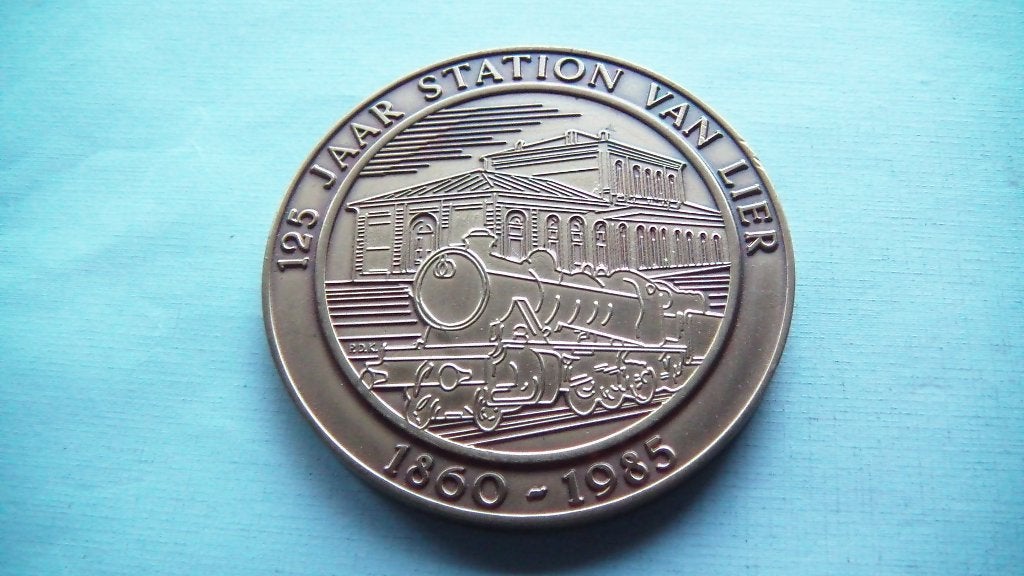 RESERVE ALN médaille lier kermis 1985 couleur cuivre (50mm), Enlèvement