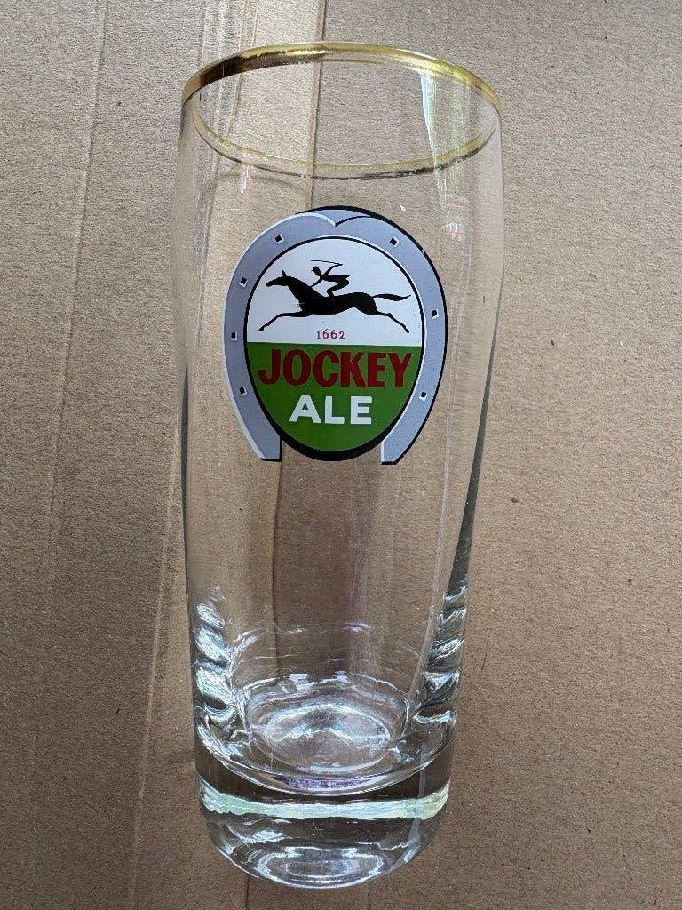 Jockey Ale 1662, Ophalen of Verzenden, Zo goed als nieuw, Glas of Glazen, Overige merken