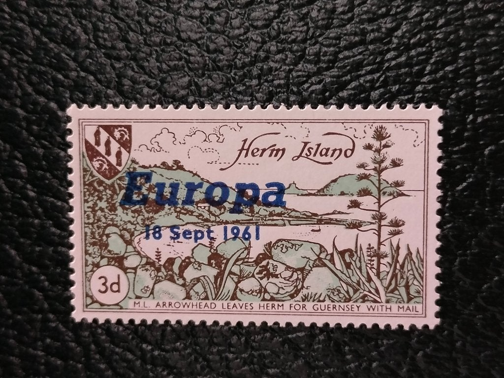 Île Herm 1961 - fleurs, Timbres & Monnaies, Timbres | Europe | Royaume-Uni, Envoi, Non oblitéré