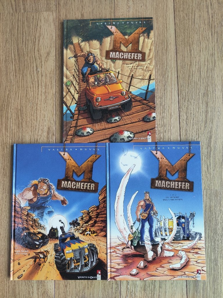 BD: Mâchefer - Tomes 1 à 3, Enlèvement ou Envoi, Utilisé