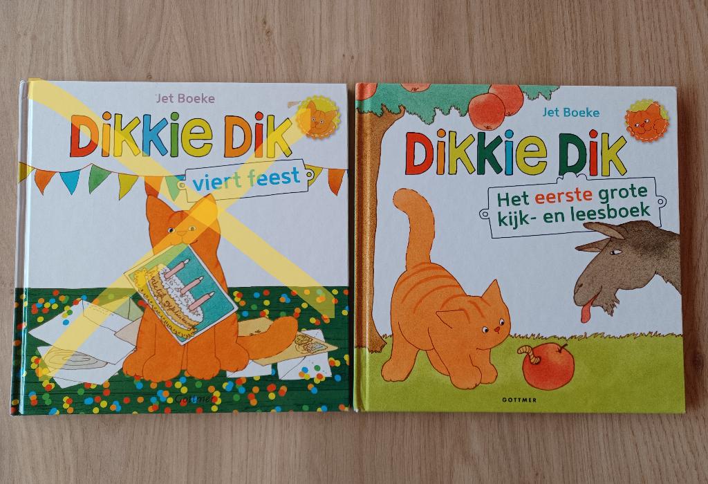 Dikkie Dik prentenboeken, Gelezen, Jongen of Meisje, Ophalen of Verzenden, Voorleesboek