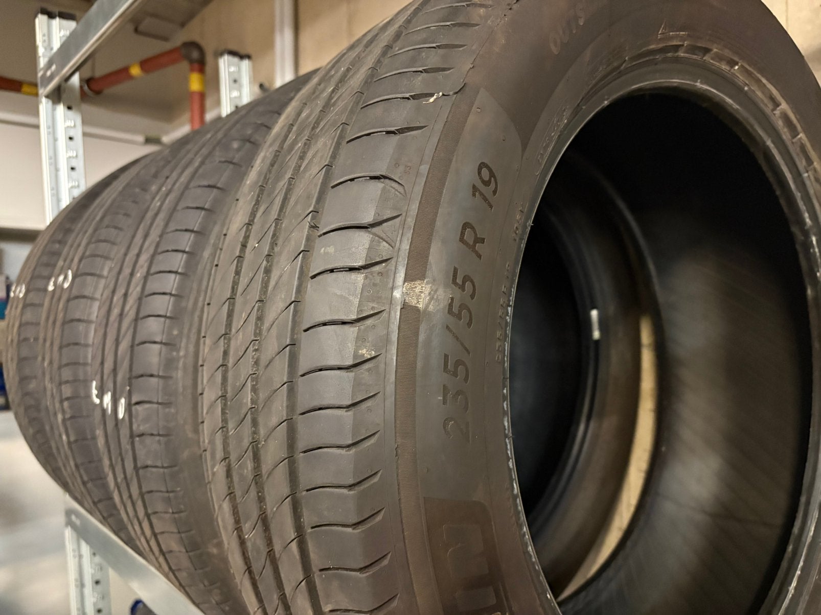 Michelin E Primacy 235 55 R19 105V demobanden, Gebruikt, 235 mm, Band(en), Terreinwagen