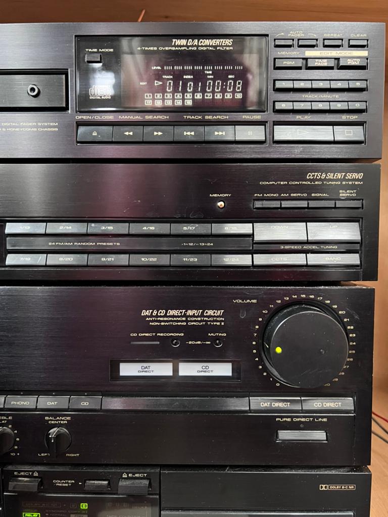 Retro Pioneer 80’s Stereotoren full system, Enlèvement, Comme neuf, Deck cassettes ou Lecteur-enregistreur de cassettes, Pioneer