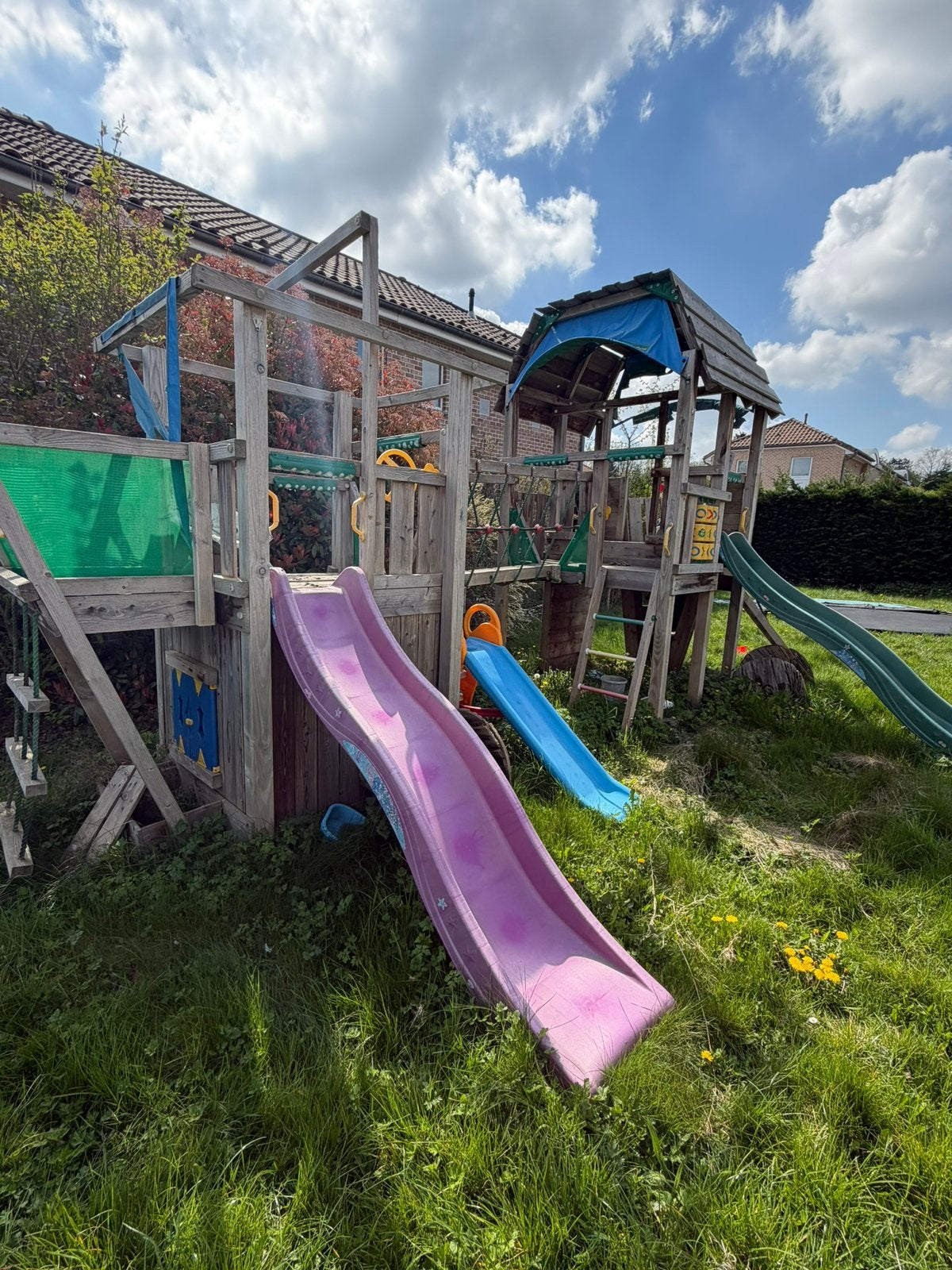 Jeu de jardin a donner, Enfants & Bébés, Enlèvement, Comme neuf, Toboggan