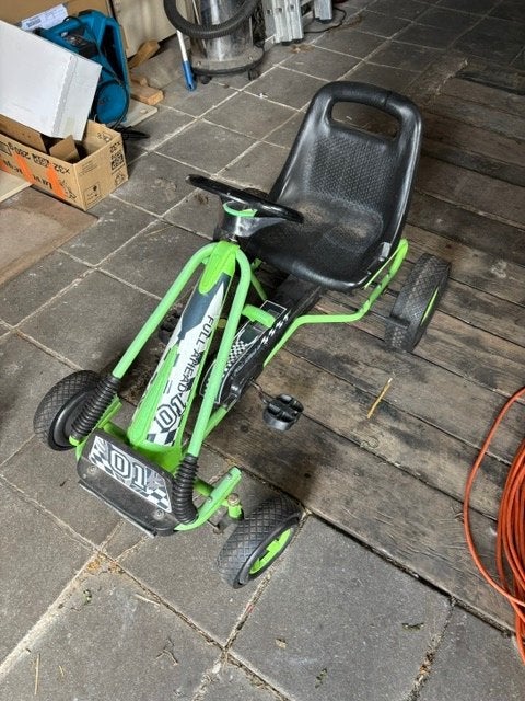 gocart skelter, Ophalen, Gebruikt