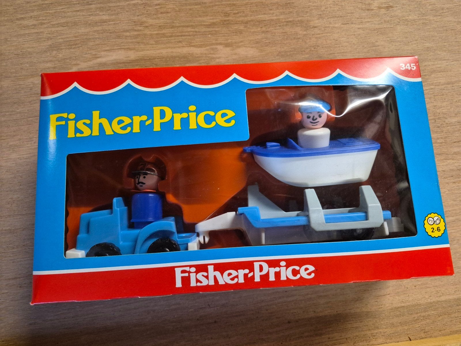 vintage Fisher-Price little People Boat (1980-1984), Kinderen en Baby's, Ophalen of Verzenden