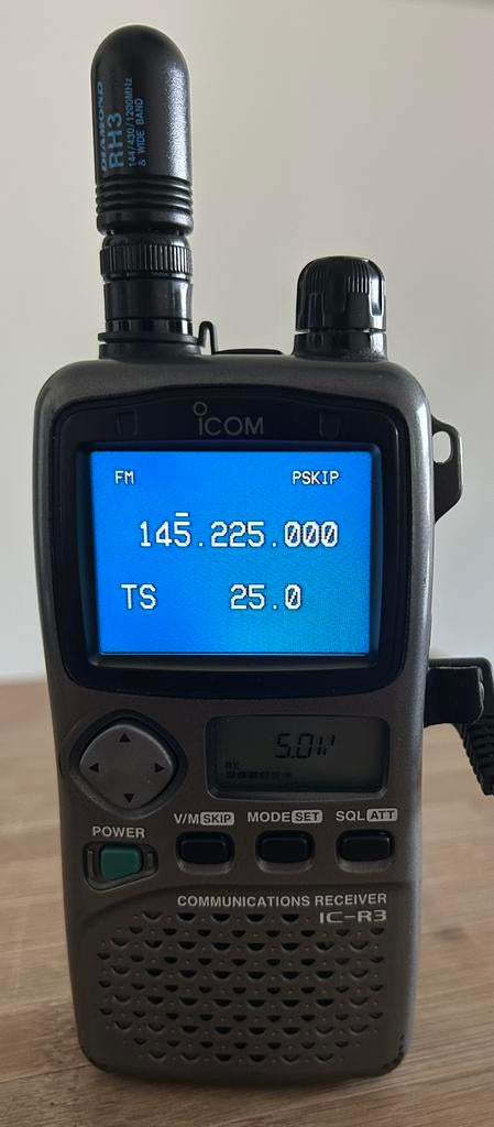 Icom IC-R3, Telecommunicatie, Scanners, Ophalen of Verzenden, Gebruikt