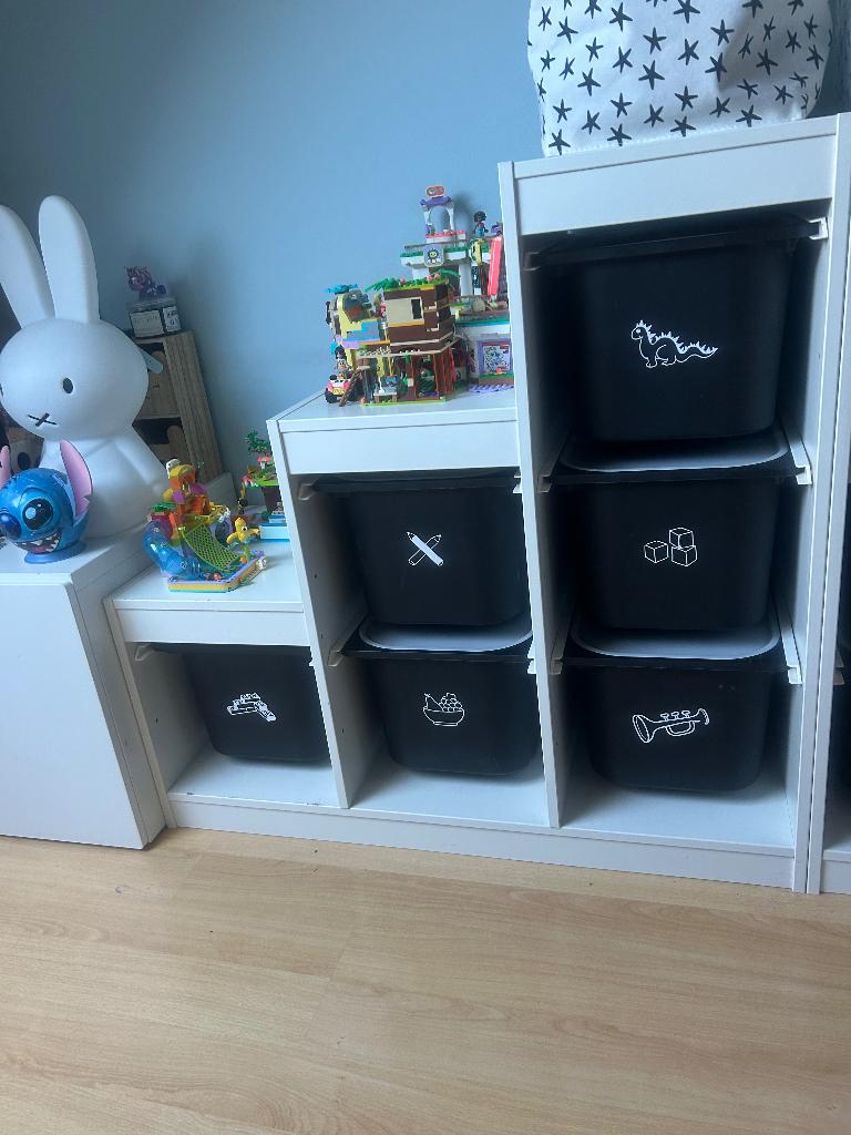 IKEA trofast kasten met speelgoedbakken, Enlèvement, Utilisé, Armoire