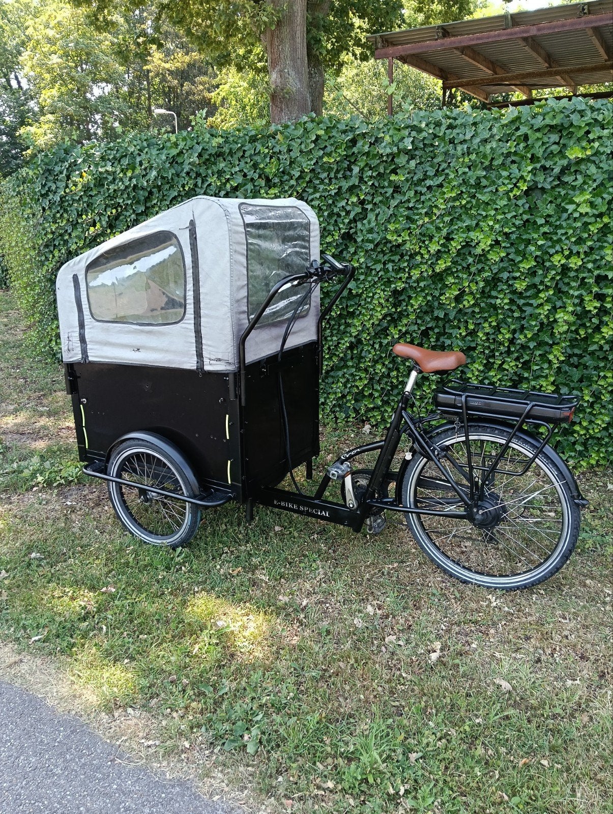 Garantie d'un an sur la nouvelle batterie du vélo cargo élec, Électrique, Enlèvement ou Envoi, Comme neuf, Frein à disque