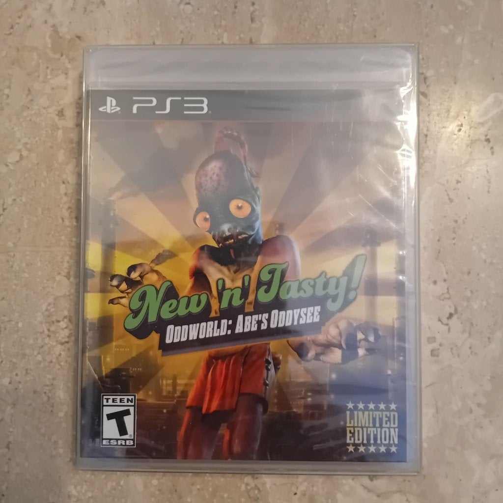 New 'n' Tasty Oddworld: Abe's Ossysee Limited Edition, Games en Spelcomputers, Games | Sony PlayStation 3, Ophalen, Overige genres