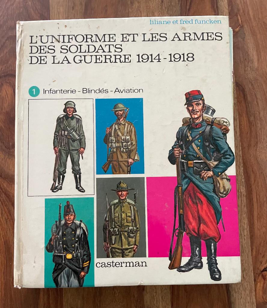 Soldaten en wapens 14-18 Funcken Soldaatjes, Antiek en Kunst, Ophalen of Verzenden