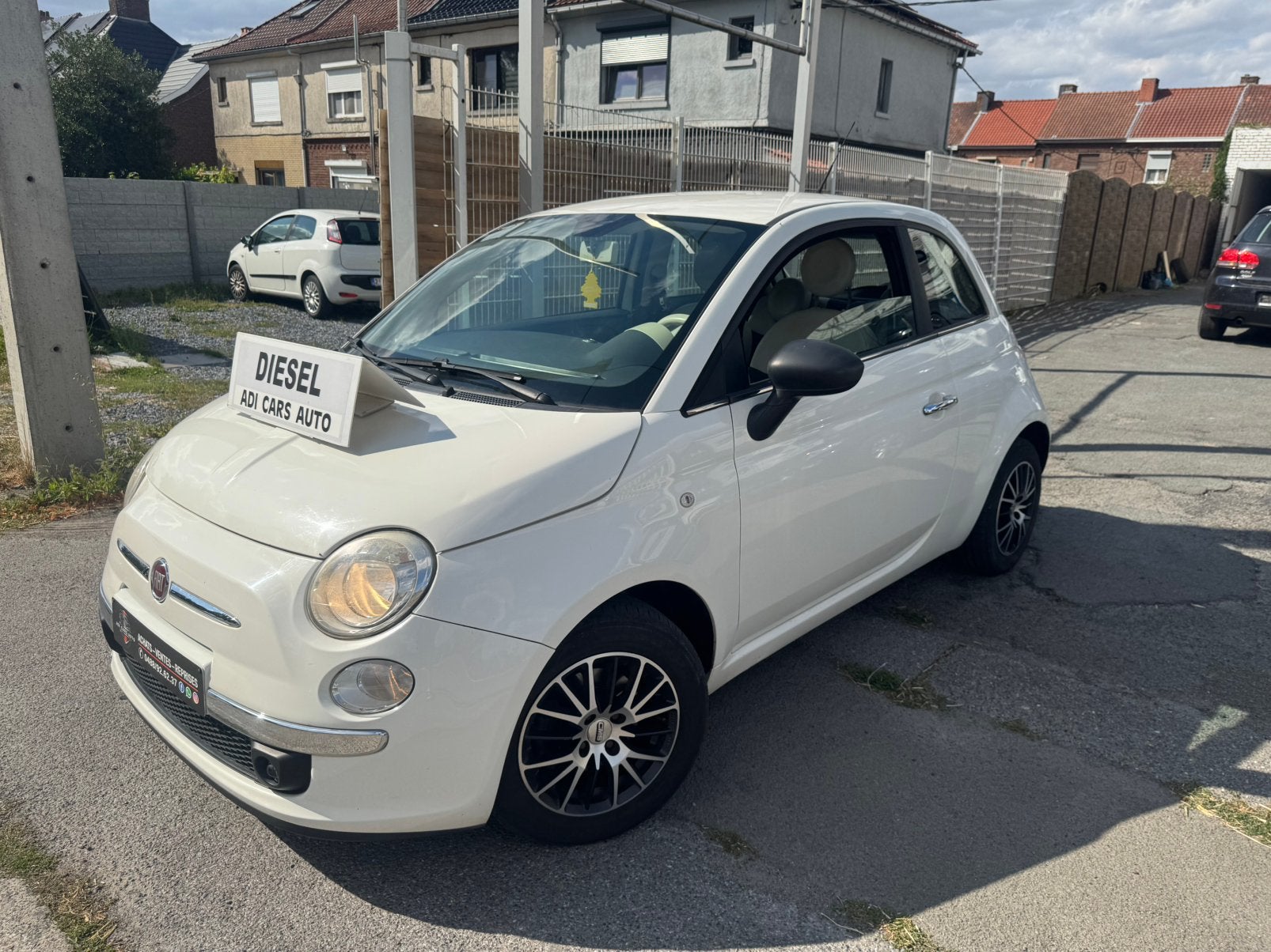 Fiat 500 1.3 diesel 2011 250.000km euro 5, Autos, Euro 5, Achat, Beige, Entreprise