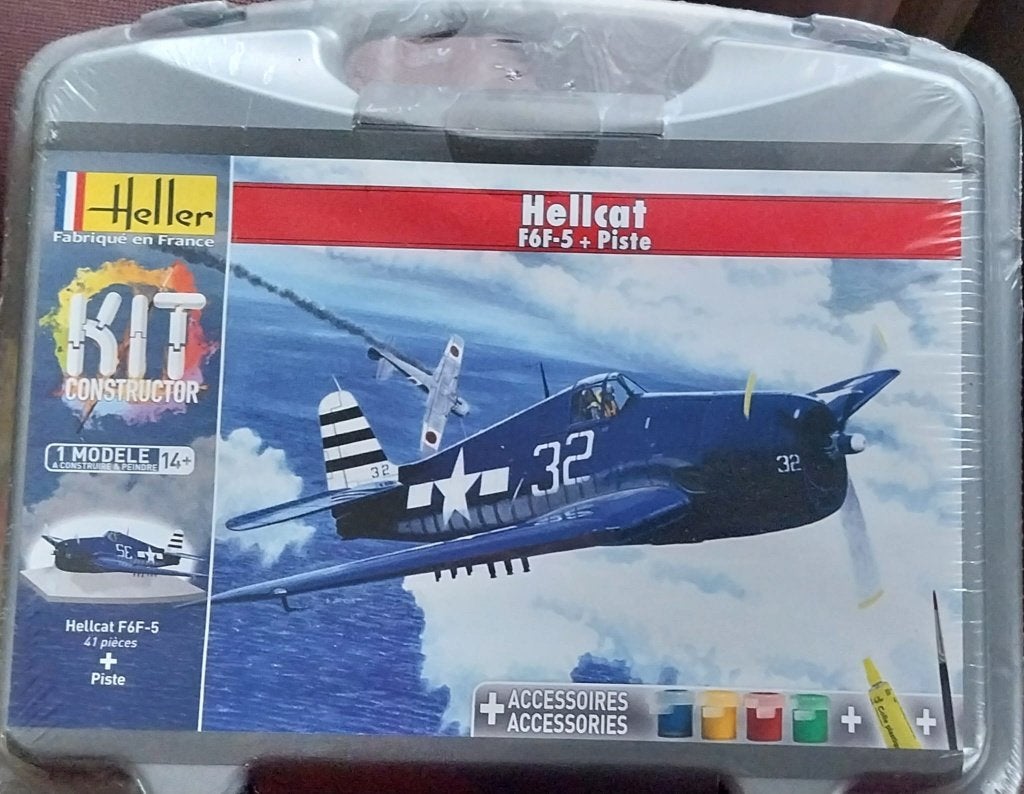 Maquette neuve avion Hellcat 1/72e, Neuf, Enlèvement ou Envoi, 1:72 à 1:144, Heller