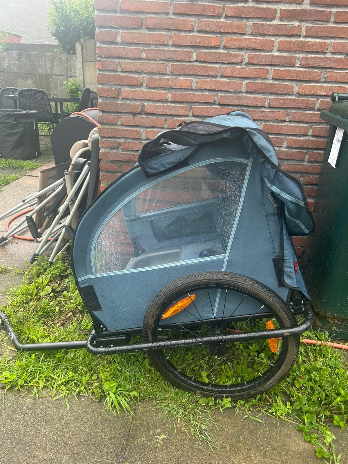Fietskar, Fietsen en Brommers, Fietsaccessoires | Aanhangwagens en Karren, Ophalen, Zo goed als nieuw
