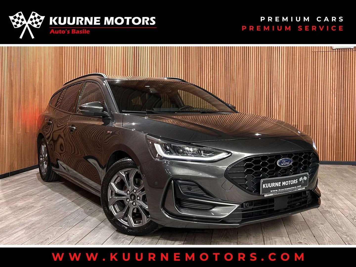 Ford Focus SW 1.0 EcoBoost PowerShift ST Line Alu17"/Led/Gps, Focus, Argent ou Gris, Achat, Entreprise