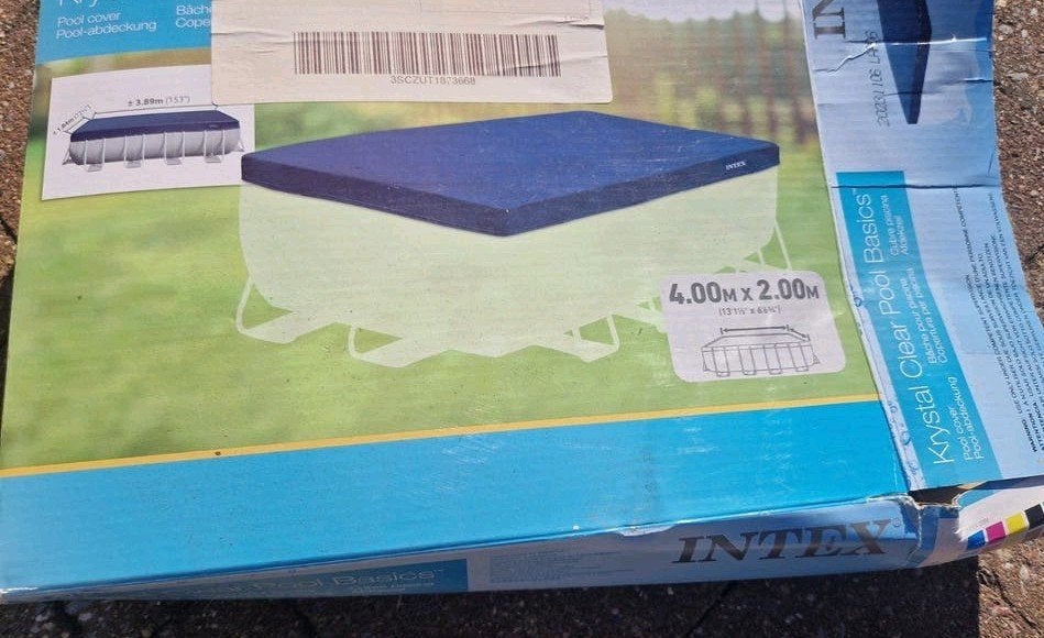 zeil zwembad 400  200, Enlèvement, Couverture de piscine