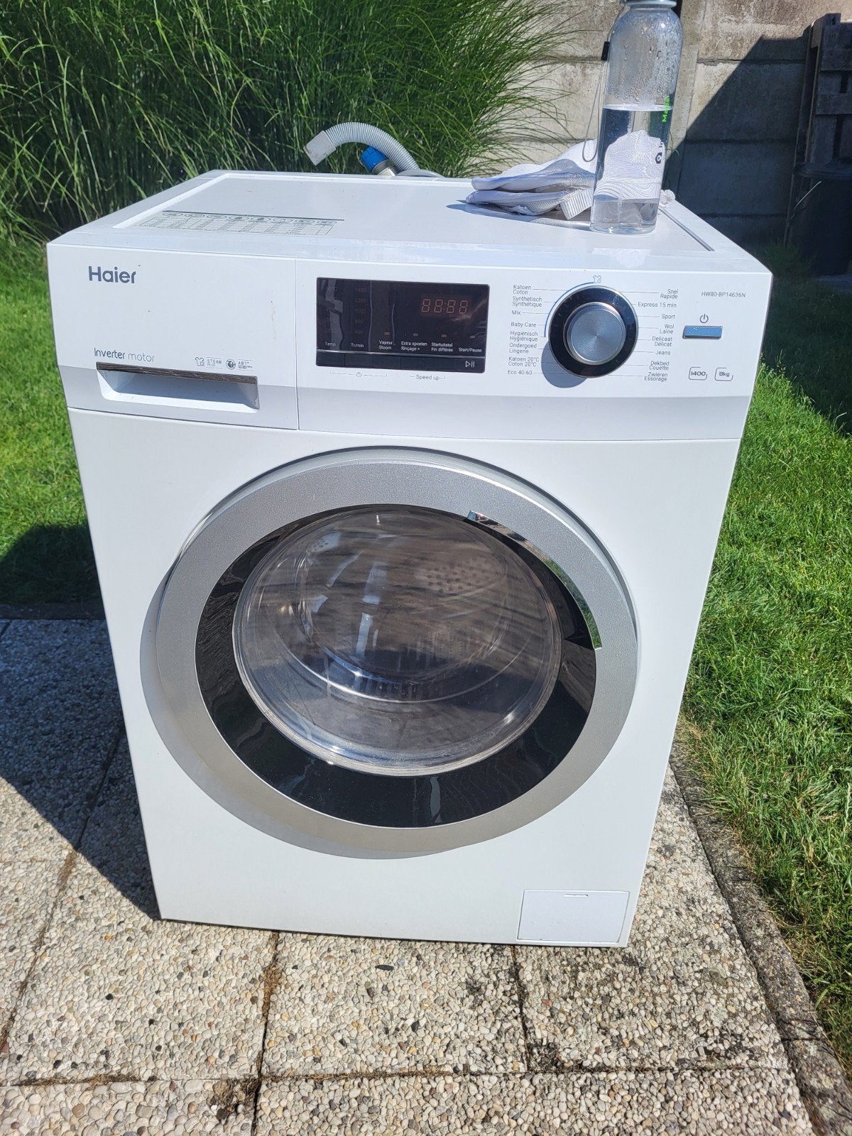 HAIER WASMACHINE 8KG, Enlèvement