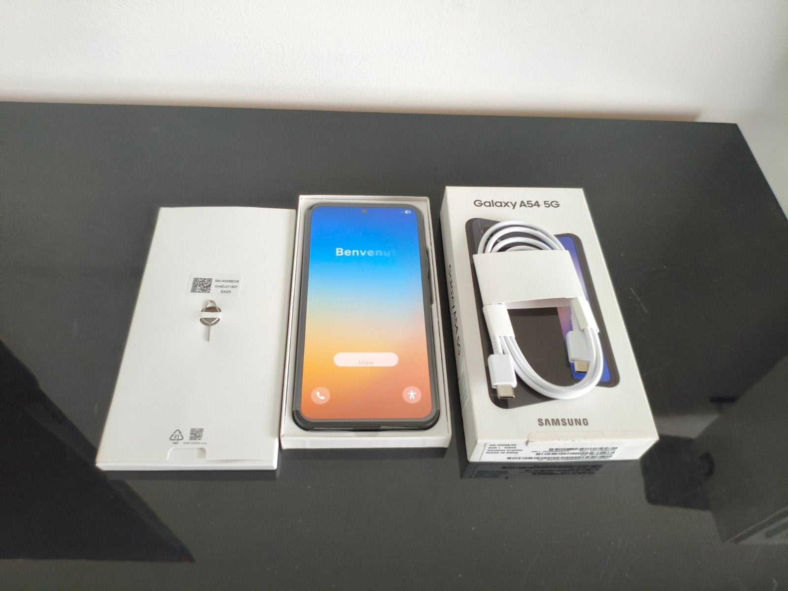 Samsung Galaxy A54 5G — Zo goed als nieuw, Telecommunicatie, Mobiele telefoons | Samsung, Nieuw, Galaxy A, 128 GB, Zonder abonnement