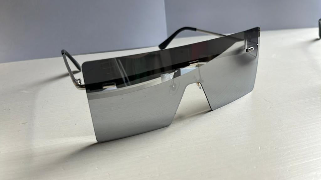 Nv lunettes de soleil unisexes en argent ou homologuées, Enlèvement, Neuf, Lunettes de soleil