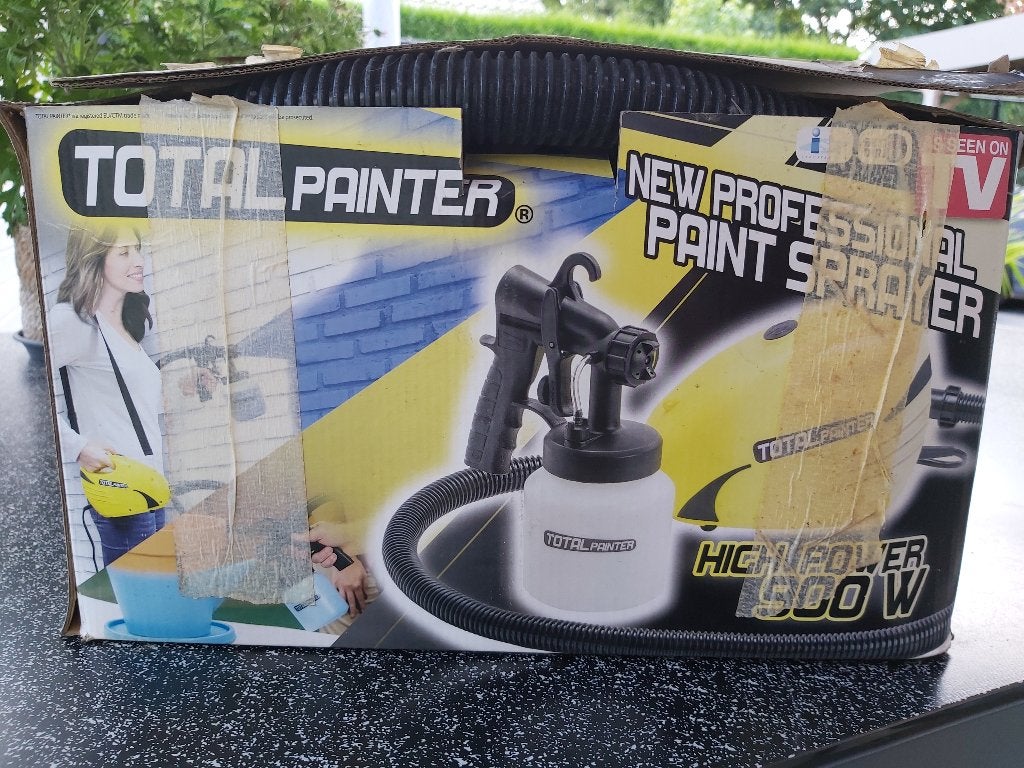 Verfspuitmachine, Bricolage & Construction, Matériel de peinture, Enlèvement, Utilisé, Pulvérisateur de peinture ou Pompe à peinture