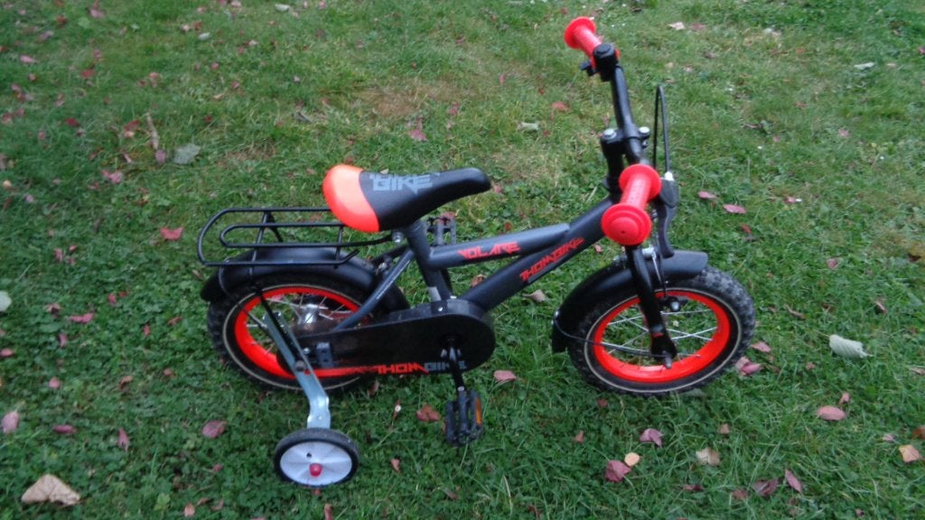 kinderfiets 12 inch, Fietsen en Brommers, Ophalen, Zijwieltjes, Velgrem, Volare