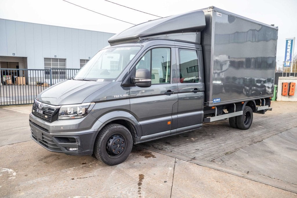 MAN TGE 5.180 -DOKA- 134 000 KM, Autos, Argent ou Gris, Achat, Euro 6, Entreprise