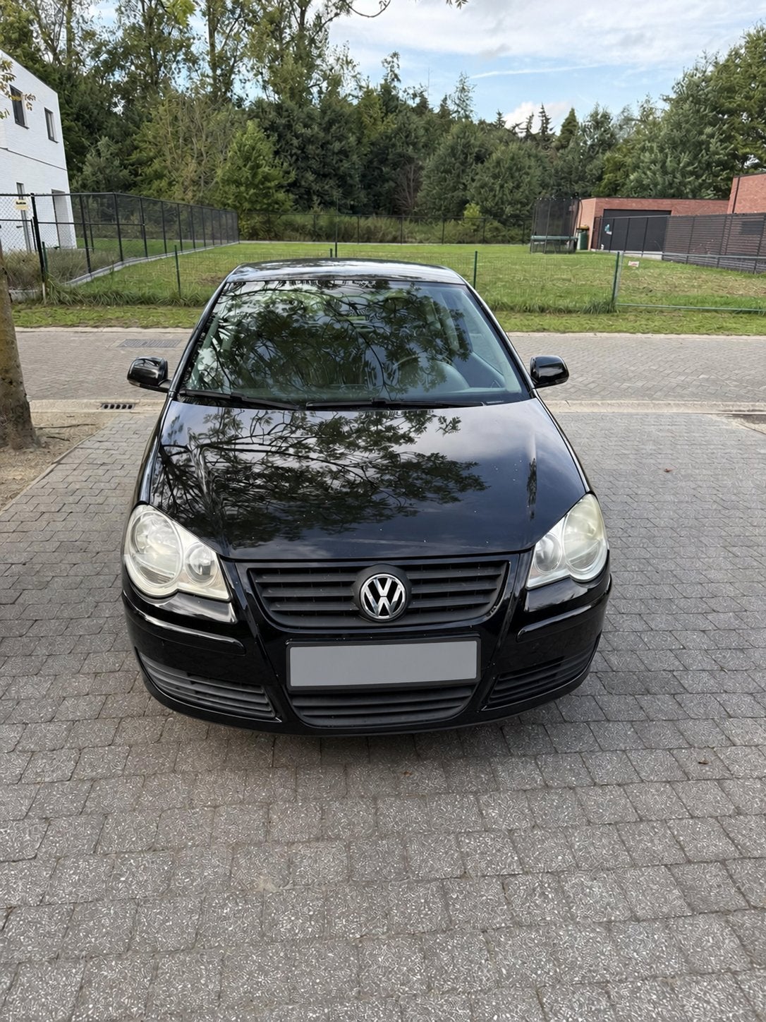 Volkswagen Polo 1.2 benzine | airco | alu velgen, Voorwielaandrijving, Stof, Elektrische ramen, Zwart