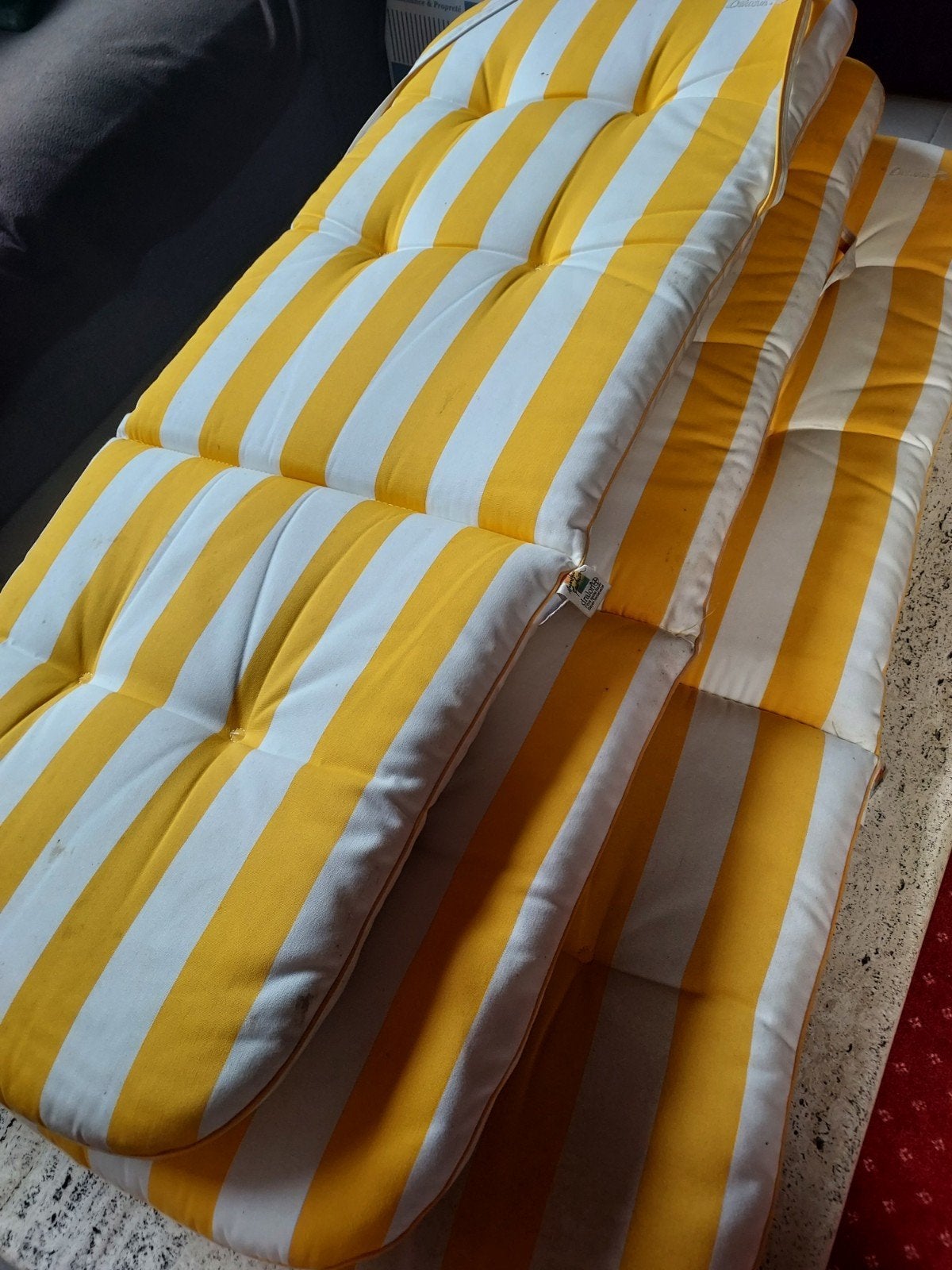 3 coussins de siège pour salon de jardin, Enlèvement
