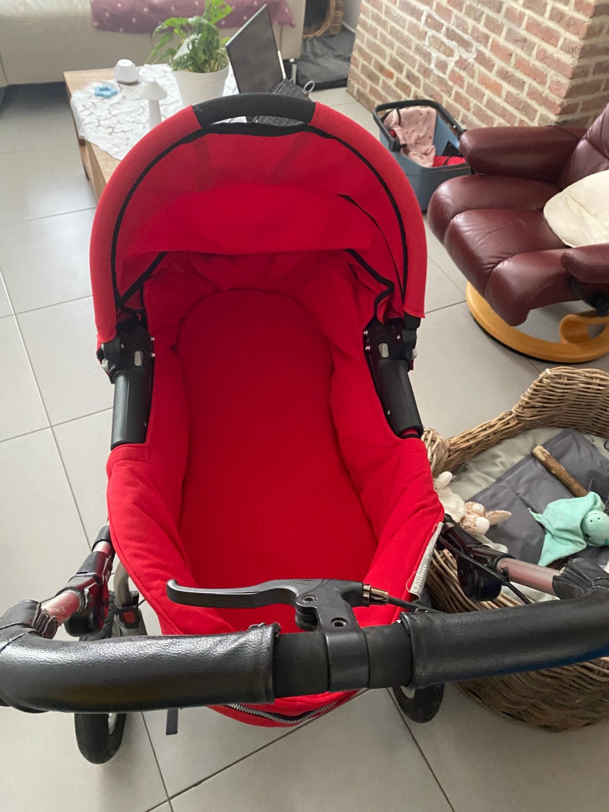 Kinderwagen te koop, Kinderen en Baby's, Buggy's, Gebruikt, Quinny, Zonnekap, Ophalen