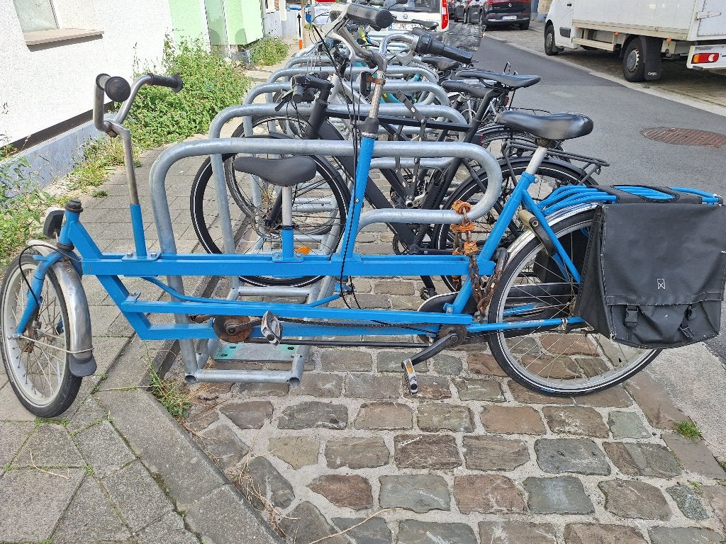 Blauwe Onderwaterfiets, Fietsen en Brommers, Ophalen, Minder dan 10 versnellingen, Gebruikt, ONDERWATERFIETS