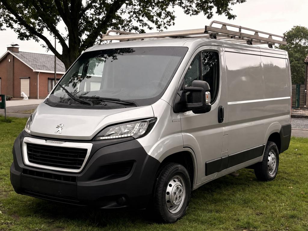 Peugeot boxer 2.2hdi 230 dkm 2015 airco gekeurd voor verkoop, Auto's, Bestelwagens en Lichte vracht, Bedrijf, Te koop, ABS, Achteruitrijcamera