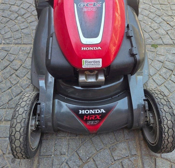 Honda grasmaaier, Ophalen