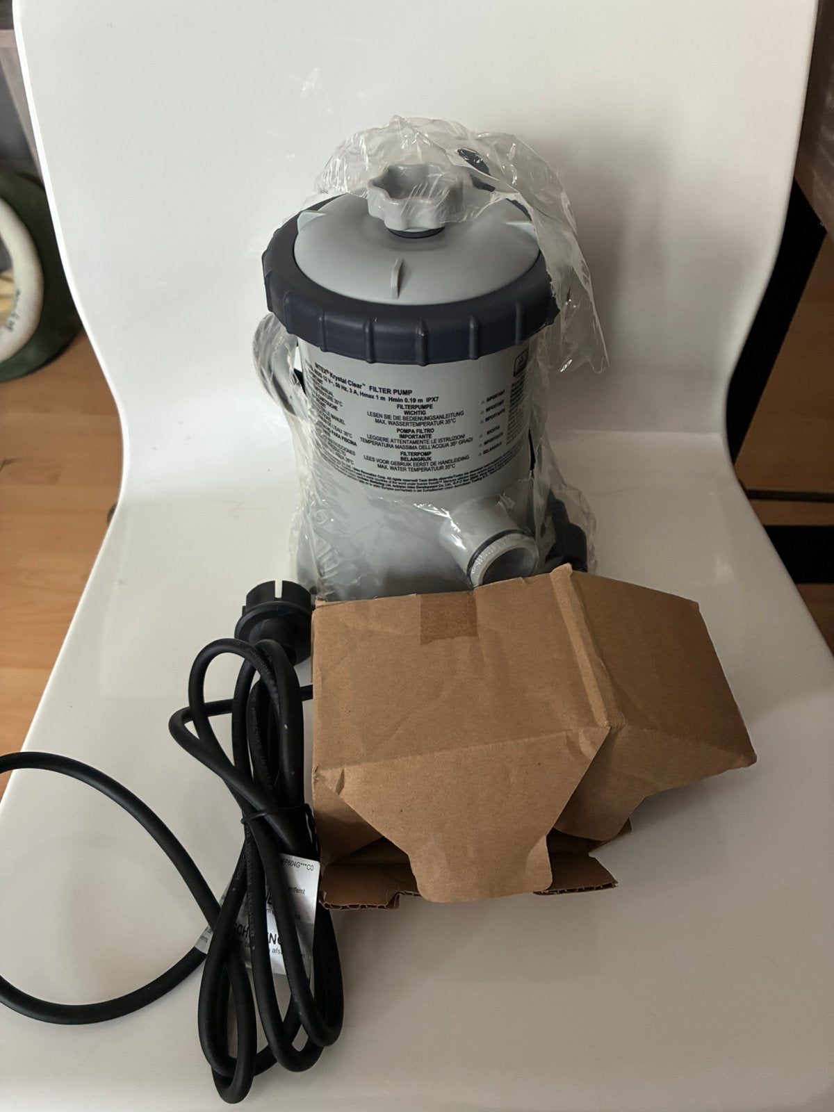 Nouvelle pompe à filtre Intex Krystal Clear modèle 602G, Enlèvement ou Envoi, Neuf, Filtre