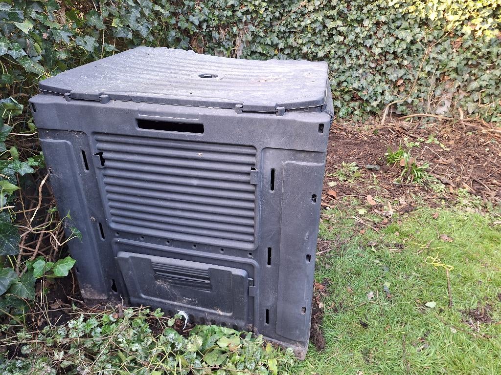 Ruim compost/bladgrond vat, Ophalen, Gebruikt
