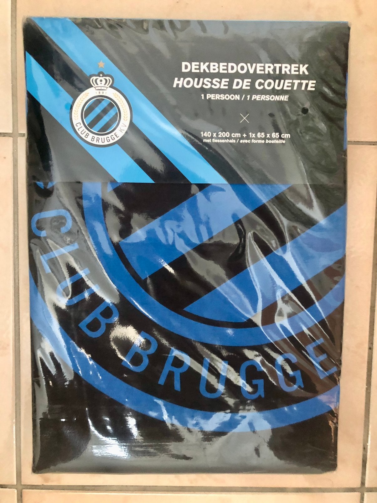 Dekbedovertrek Club Brugge, Huis en Inrichting, Ophalen, Dekbedovertrek