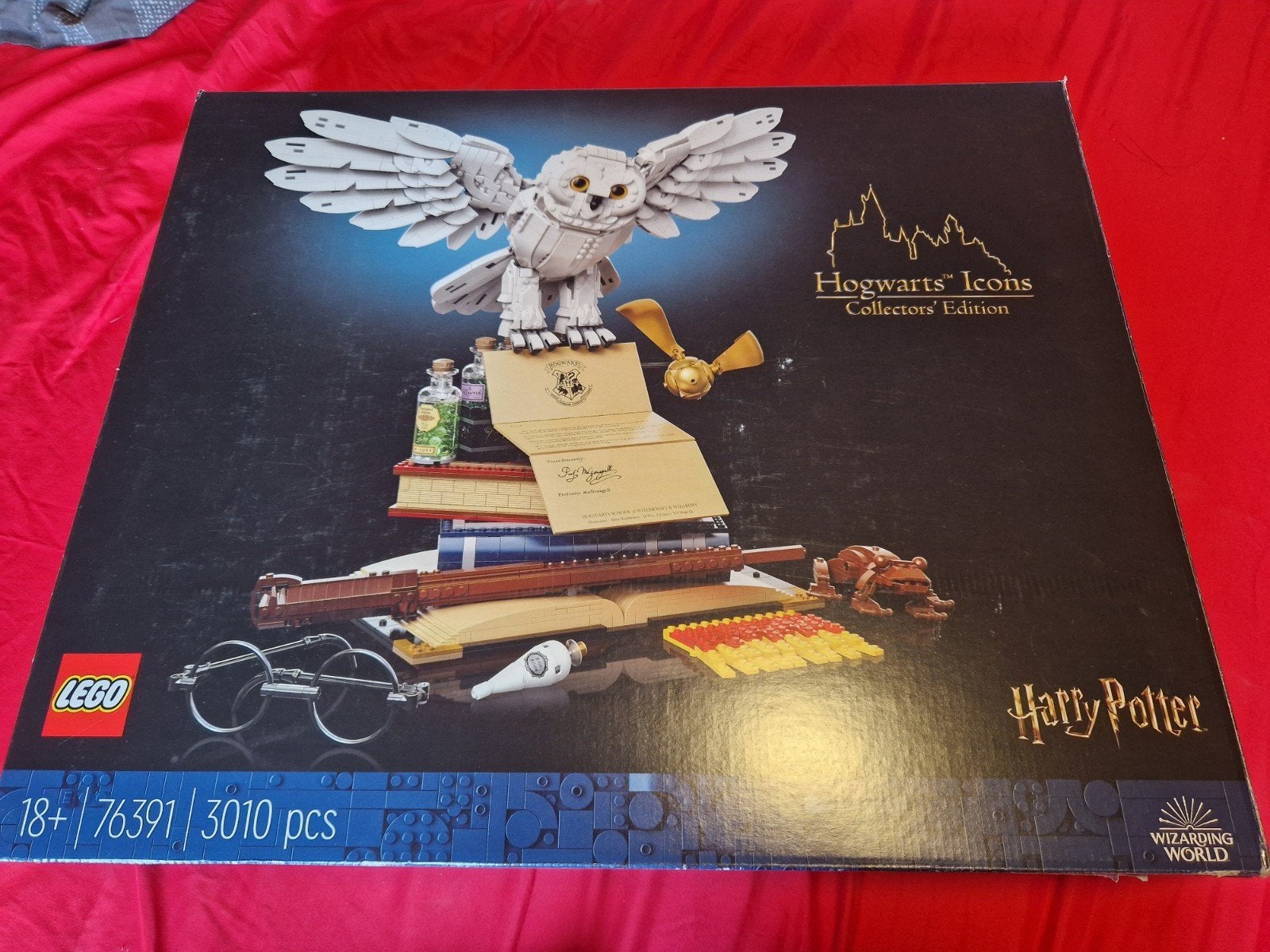 Lego Harry Potter 76391 
Icônes de Poudlard Hedwige, Ophalen of Verzenden
