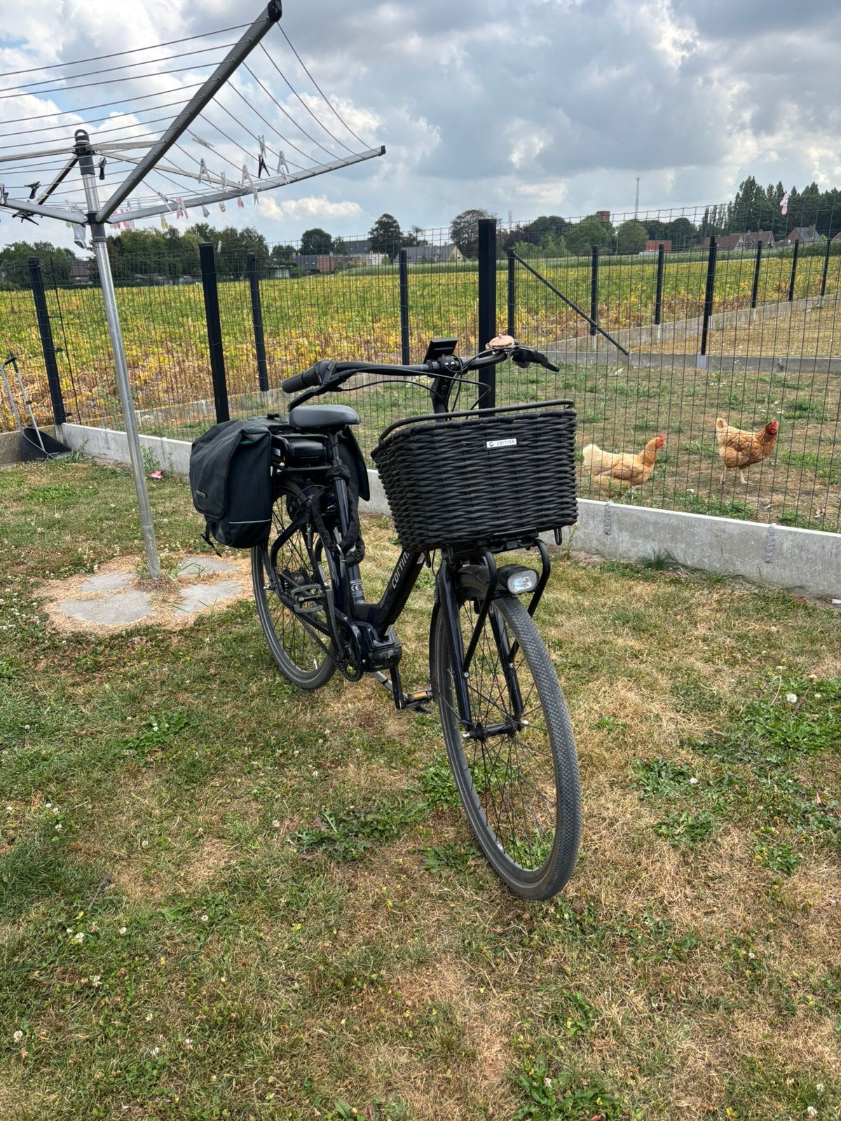 Cortina e bike, Fietsen en Brommers, Fietsen | Bakfietsen, Gebruikt, Velgrem, Elektrisch, 1 kind